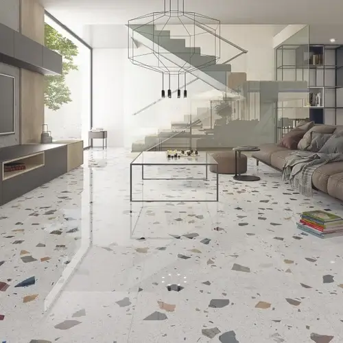 Çimento terrazzo zemin kaplama | proepoksi 2026 1 Mekanınız için Terrazzo Seçimi
Terrazzo döşeme seçimi, mekanın özel ihtiyaçlarını ve tasarım hedeflerini dikkate almayı gerektirir. Dayanıklılığı ve kolay bakımı, ticari alanlar, okullar ve hastaneler gibi yoğun trafiğe sahip alanlar için uygun hale getirir.
Terrazzonun tasarım esnekliği, modernden geleneksele kadar çeşitli estetik anlayışları tamamlayabilir. Çeşitli renk ve agrega seçenekleri, farklı dekoratif ortamlara kusursuz bir şekilde uyum sağlamasına olanak tanır. Karar genellikle estetik tercihler ve işlevsel gereksinimler arasındaki dengeye bağlıdır.
Sonuç olarak, terrazzo ile diğer döşeme seçenekleri arasındaki karşılaştırma, sadece terrazzonun güçlü yönlerini ortaya koymakla kalmaz, aynı zamanda uzun ömürlü ve görsel olarak çekici bir döşeme çözümüne yatırım yapmanın değerini de vurgular.