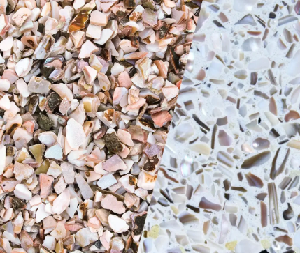 Terrazzo Zemin Kaplamalar | Proepoksi 2026 teknikler 5 sedef terrazzo